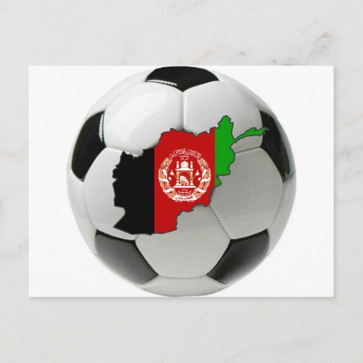Nationaal team van Afghanistan Briefkaart (Voorkant)