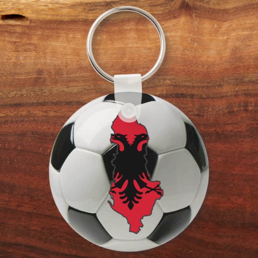 Nationaal team van Albanië Sleutelhanger (Voorkant)