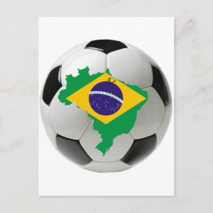 Nationaal team van Brazilië Briefkaart