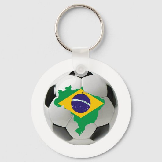 Nationaal team van Brazilië Sleutelhanger (Voorkant)