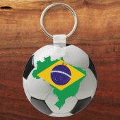 Nationaal team van Brazilië Sleutelhanger (Voorkant)