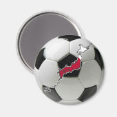 Nationaal team van Japan Magneet (Voorkant / Achterkant)