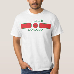 Nationaal team van Marokko Football T-shirt