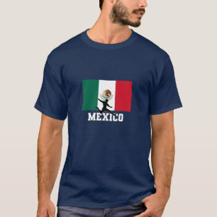 Nationaal team van Mexico-Football T-shirt