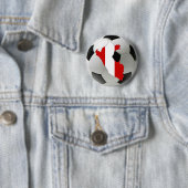 Nationaal team van Peru Ronde Button 5,7 Cm (In situ)