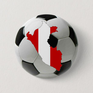 Nationaal team van Peru Ronde Button 5,7 Cm