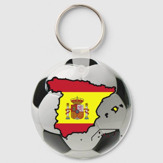 Nationaal team van Spanje Sleutelhanger (Voorkant)