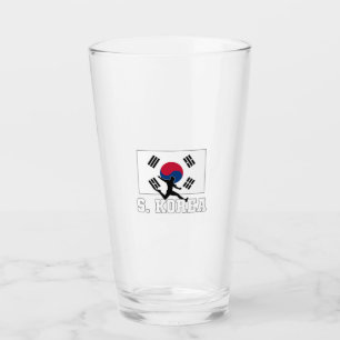 Nationaal team voor Zuid-Korea Glas