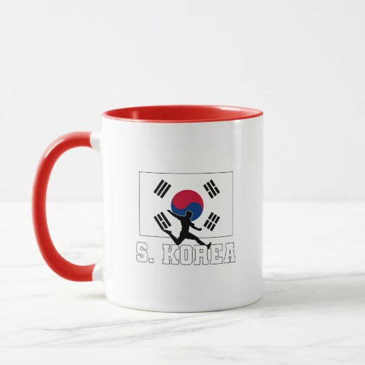 Nationaal team voor Zuid-Korea Mok (Links)