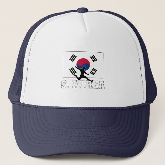 Nationaal team voor Zuid-Korea Trucker Pet (Voorkant)
