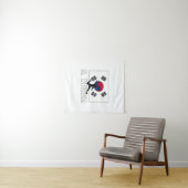 Nationaal team voor Zuid-Korea Wandkleed (In Situ (horizontaal))