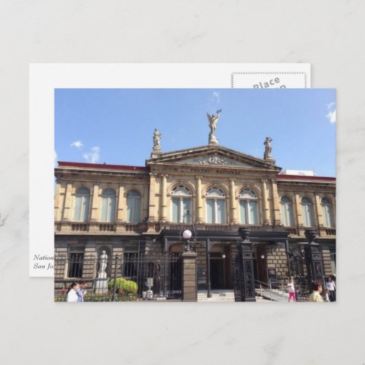 Nationaal theater briefkaart (Voorkant / Achterkant)