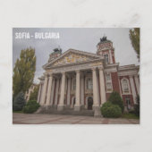 Nationaal theater "Ivan Vazov" in Sofia, Bulgarije Briefkaart (Voorkant)