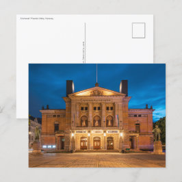 Nationaal theater Oslo Briefkaart