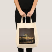 Nationaal Theater Praag Nacht Tote Bag (Voorkant (product))
