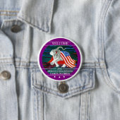 Nationaal Verdrag van de Republiek 2012 Ronde Button 7,6 Cm (In situ)