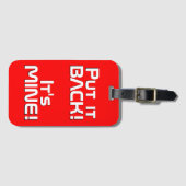 Nationaal vlaggenpatriotticum Zwitserland Bagagelabel (Voorkant (horizontaal))