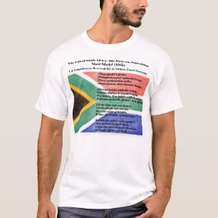 Nationaal volkslied van Zuid-Afrika T-shirt