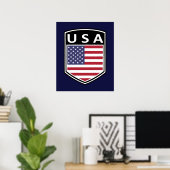 Nationaal - VS Poster (Thuiskantoor)