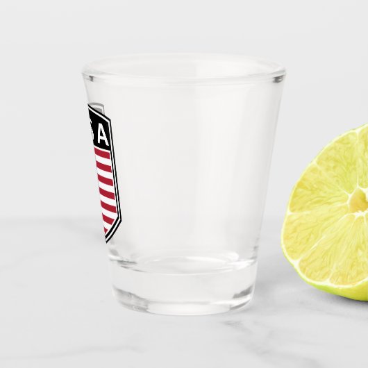 Nationaal - VS Shot Glas (Rechts)