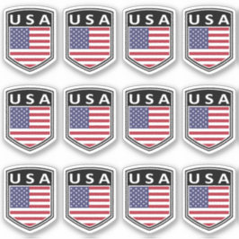 Nationaal - VS Sticker