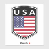 Nationaal - VS Sticker (Vel)