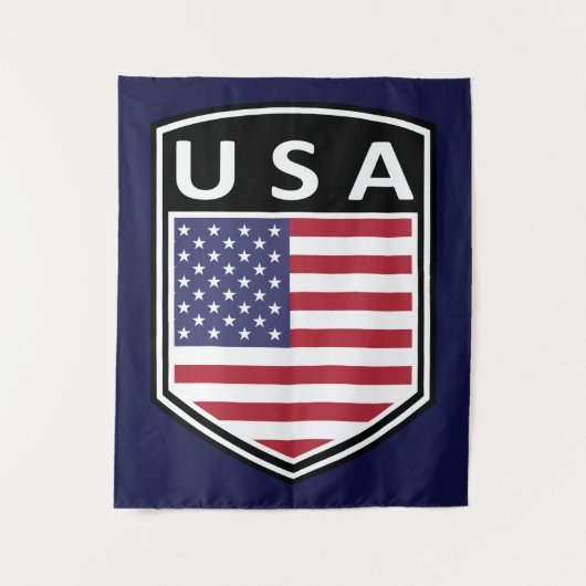 Nationaal - VS Wandkleed (Voorkant)