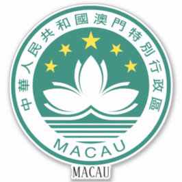Nationaal wapenschild van Macau Sticker