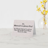 Nationaal Wenskaart op de dag van de vervulling Kaart (Gele Bloem)