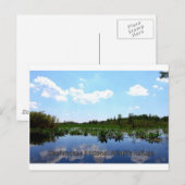 Nationaal wildreservaat Okefenokee Briefkaart (Voorkant / Achterkant)