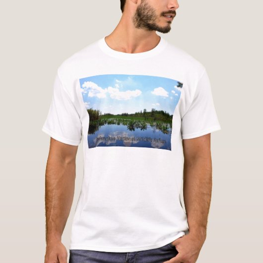 Nationaal wildreservaat Okefenokee T-shirt (Voorkant)