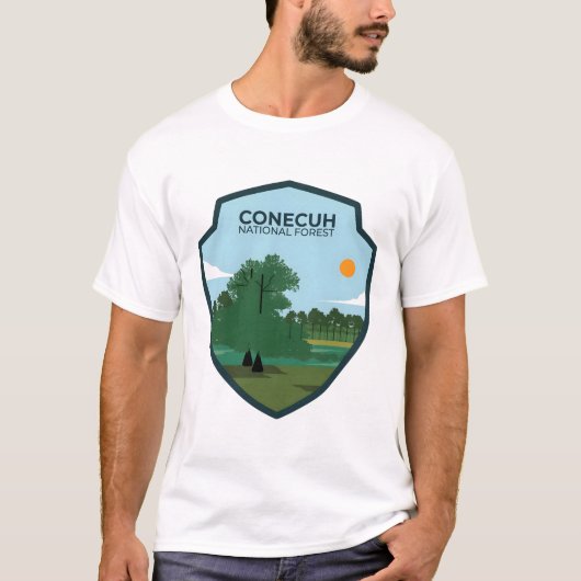 Nationaal Woud van het Conecuzaanse T-shirt (Voorkant)