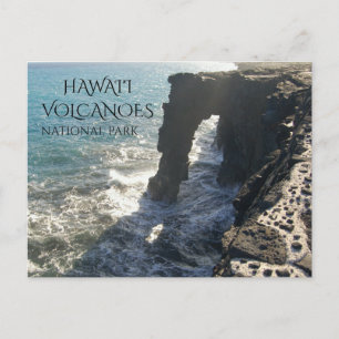 Nationaal Zee Holei Arch Hawai'i Volcanoes Briefkaart