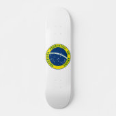 Nationaal zegel van Brazilië Skateboard (Voorkant)