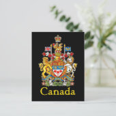 Nationaal zegel van Canada Briefkaart (Staand voorkant)
