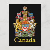 Nationaal zegel van Canada Briefkaart (Voorkant)