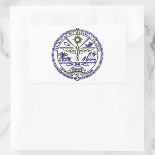 Nationaal zegel van de Marshalleilanden (Tas)