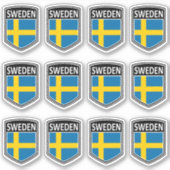 Nationaal - Zweden Sticker (Voorkant)
