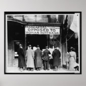 National Anti-Suffrage Association Poster (Voorkant)