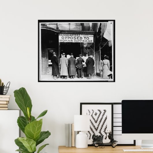 National Anti-Suffrage Association Poster (Thuiskantoor)