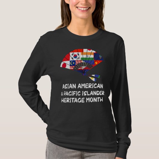 National Asian American And Pacific Islander Herit T-shirt (Voorkant)