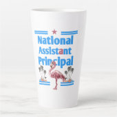 national Assistent princeipal flamingo Latte Mok (Voorkant)
