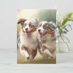 National Australian Shepherd Day, Aussie Dog Feestdagenkaart