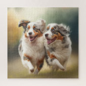 National Australian Shepherd Day, Aussie Dog Legpuzzel (Verticaal)