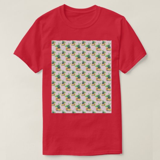 National Avocado Day Pattern 2 T-shirt (Design voorkant)
