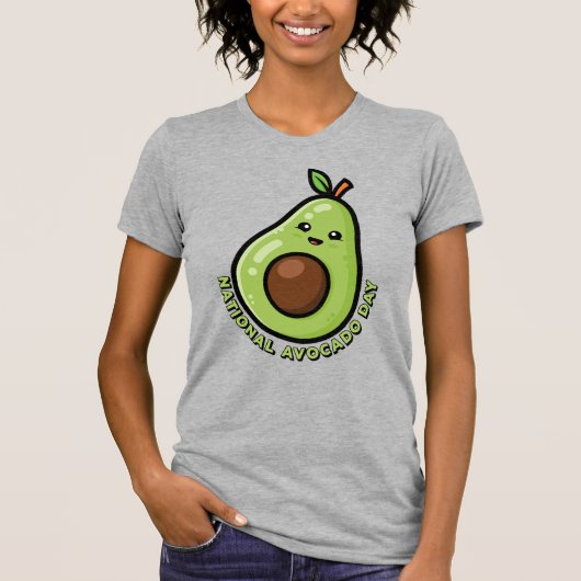 National Avocado Day T-shirt (Voorkant)