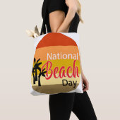 National Beach Day Canvas tas (Dichtbij)