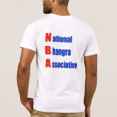 National Bhangra Association T-shirt (Achterkant)