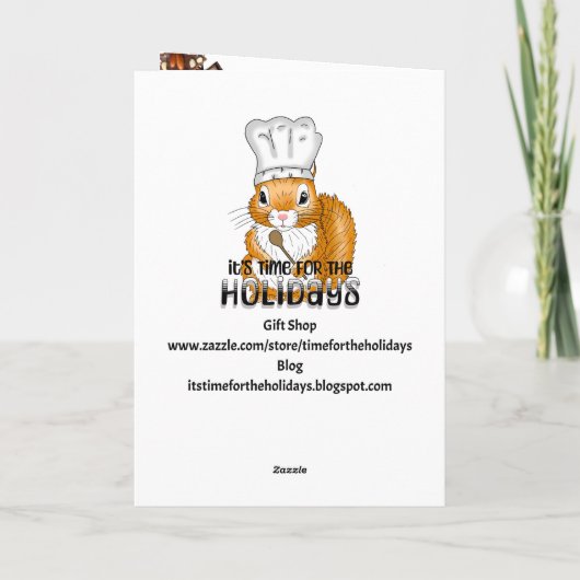 National Bittersweet Chocolate with Almonds Day Kaart (Achterkant)