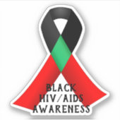 National Black HIV/AIDS Awareness Day Sticker (Voorkant)